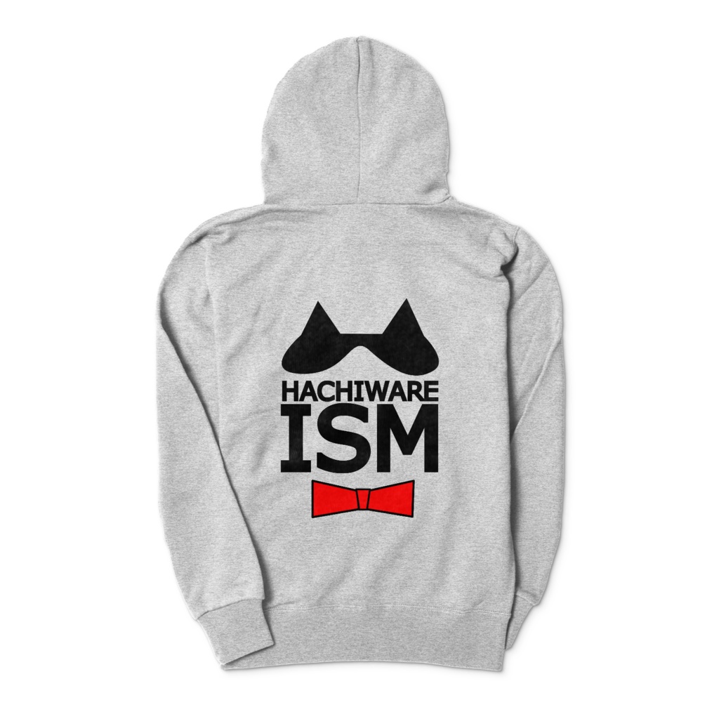 HACHIWARE ISM ジップパーカー 杢グレー