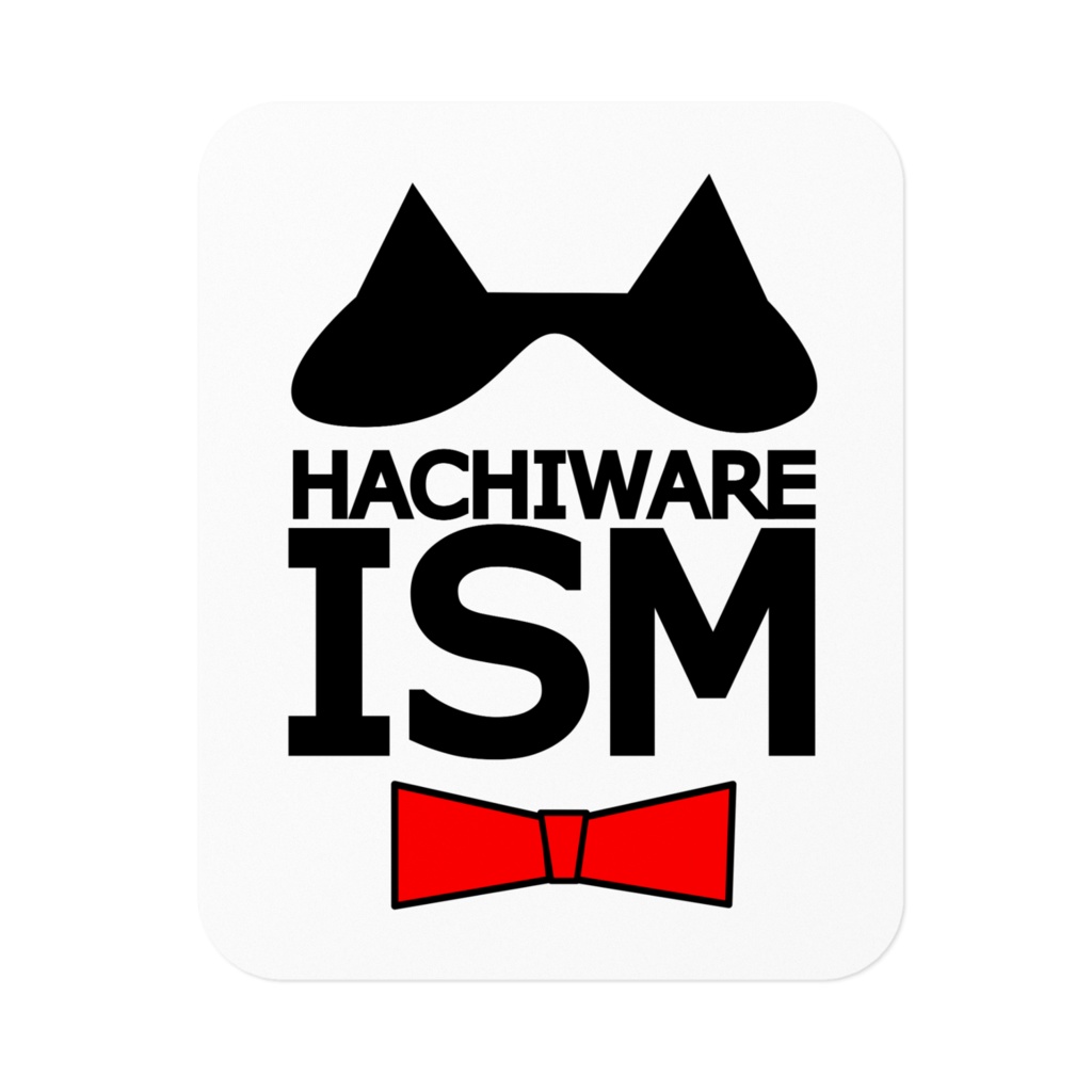 HACHIWARE ISM ステッカー