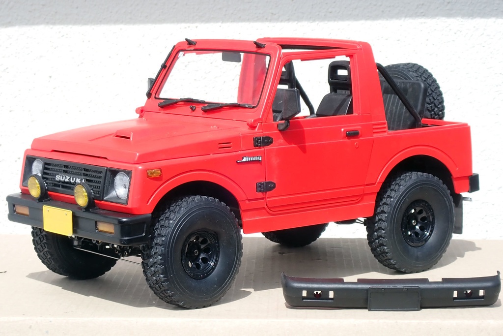 【STL】WPL 1/10 jimny BUMPER(JA11-1)3Dプリントデータ