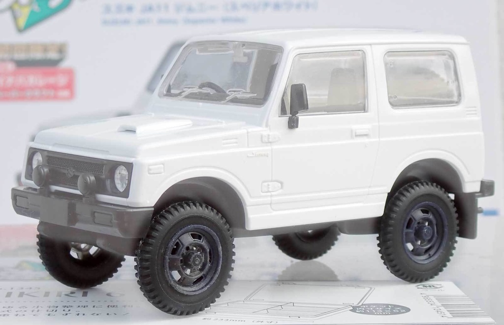 【STL】アオシマ 1/32 JA11 jimny ゲタ山タイヤ3Dプリントデータ