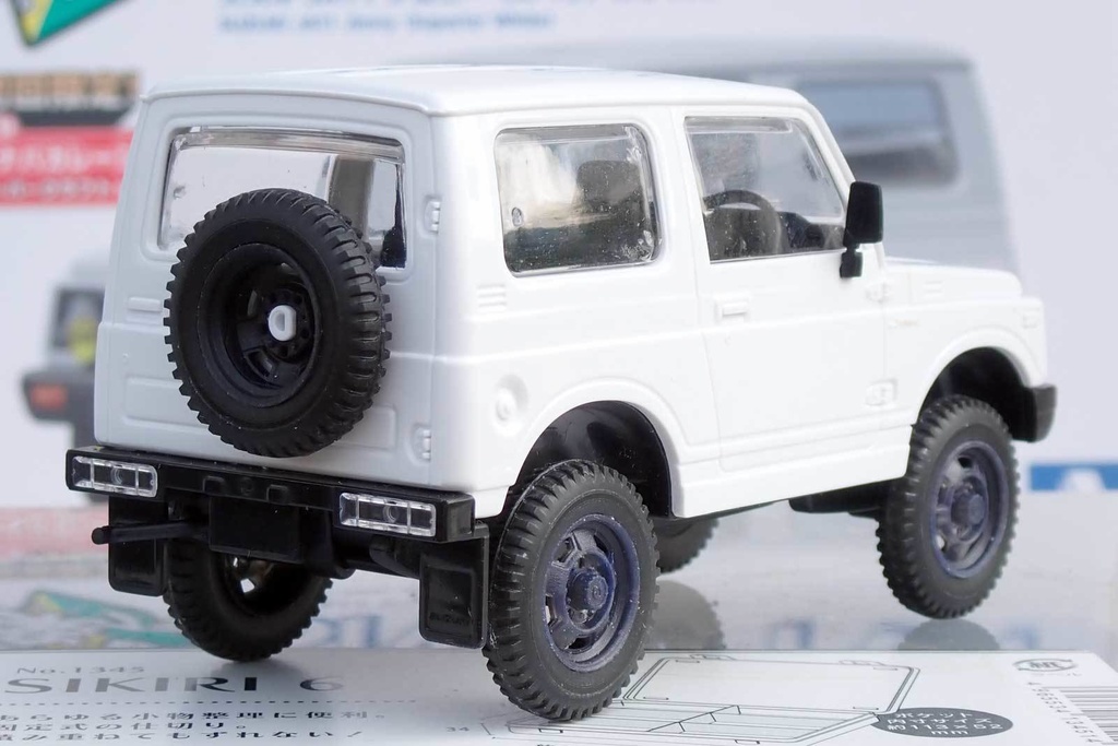 【STL】アオシマ 1/32 JA11 jimny ゲタ山タイヤ3Dプリントデータ