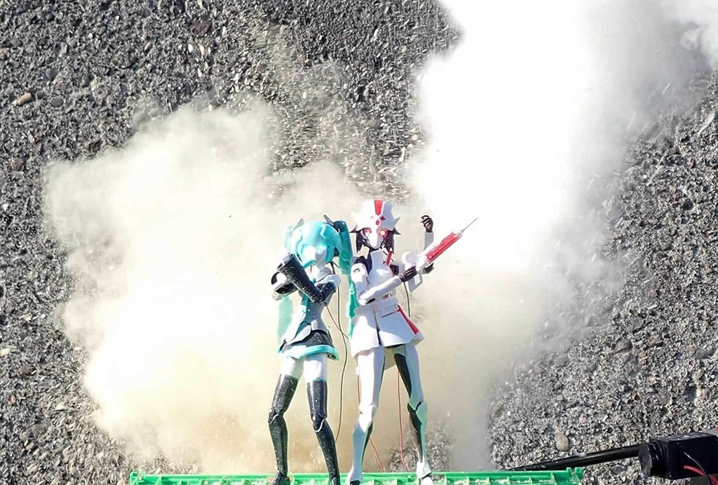 【STL】ペットボトルを使った爆発エフェクトノズルの3Dプリントデータ