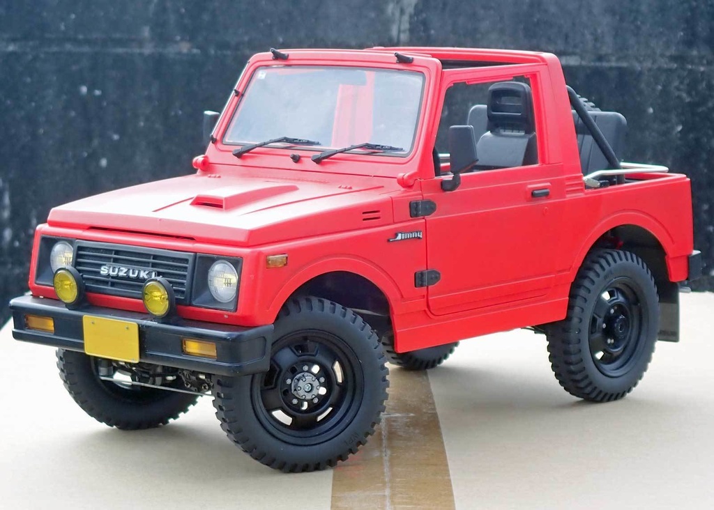 【STL】WPL 1/10 C74-1 jimny ホイール3Dプリントデータ