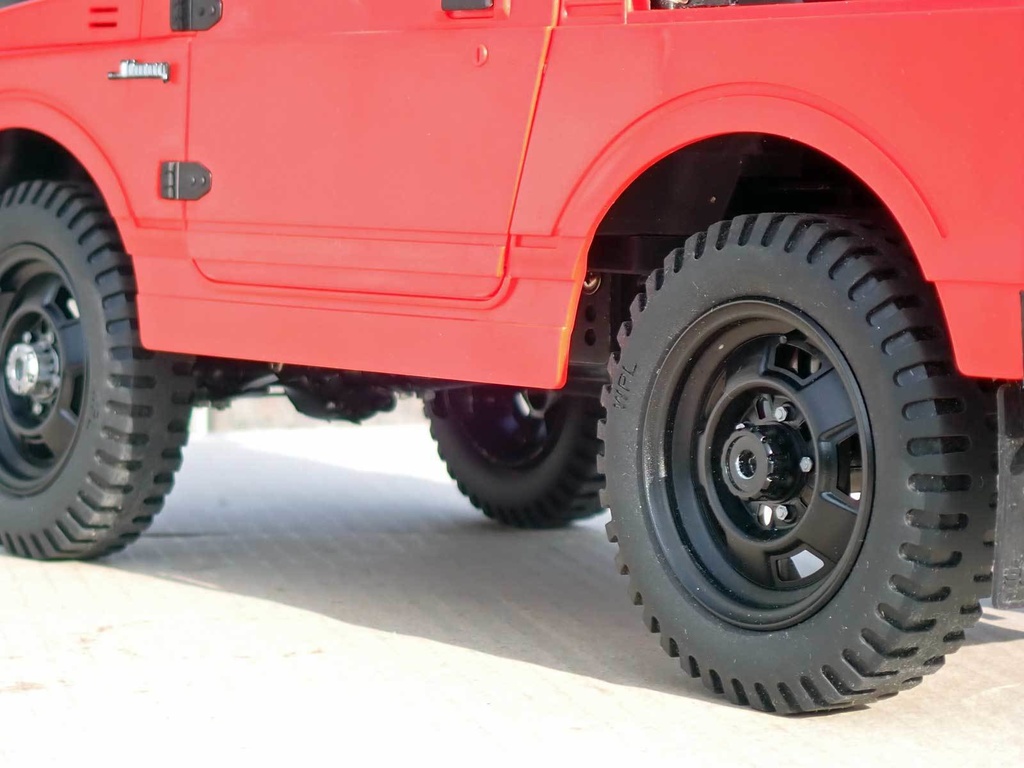 【STL】WPL 1/10 C74-1 jimny ホイール3Dプリントデータ