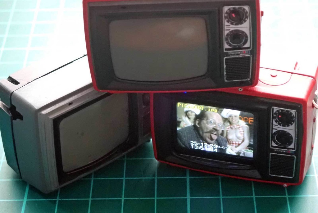 【STL】80年代テレビ3Dプリントデータ