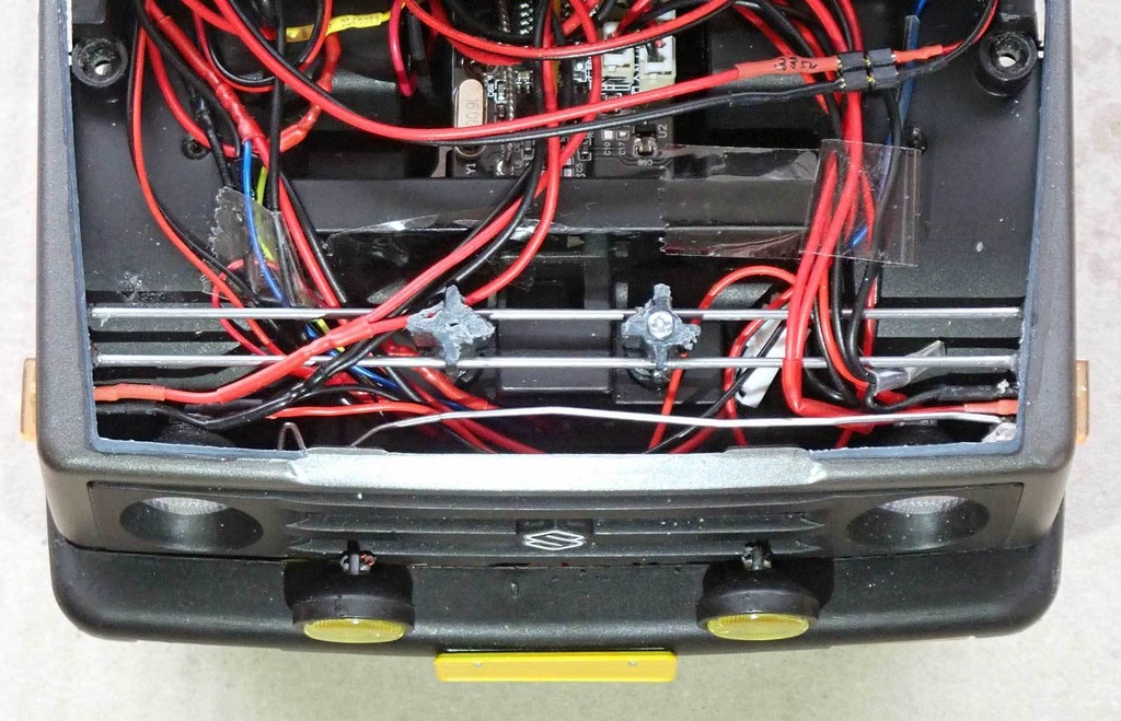 【STL】WPL 1/10 jimny ボンネット・ステー作成用ガイド2D/3Dデータとパネル2Dデータ