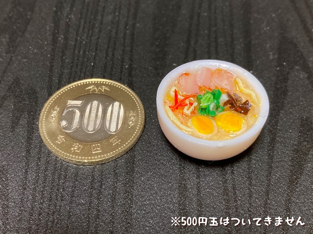 ミニチュアフード とんこつラーメン