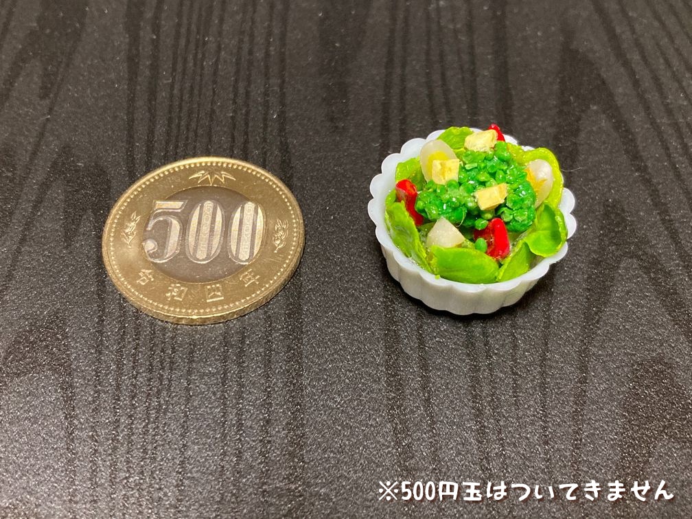 ミニチュアフード ブロッコリーのサラダ