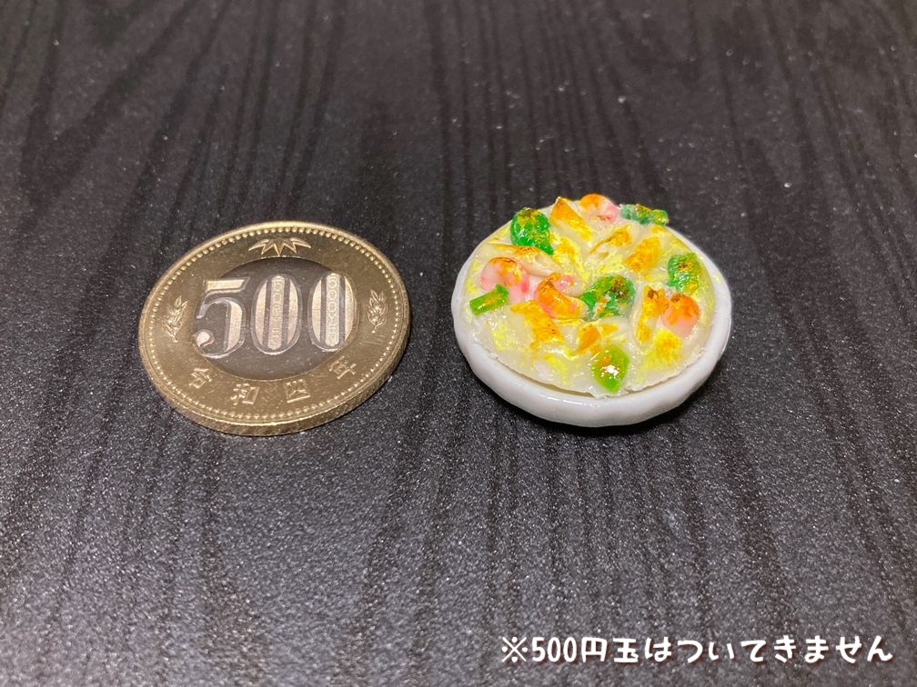 ミニチュアフード エビのマカロニグラタンB