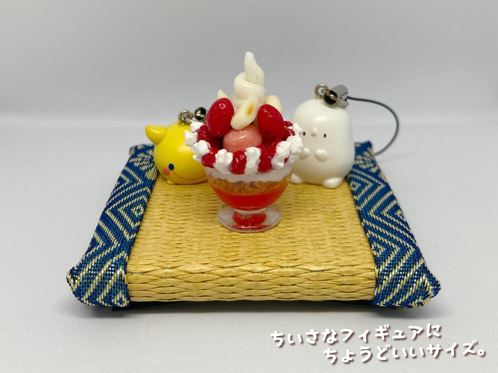 ミニチュアフード いちごパフェ大