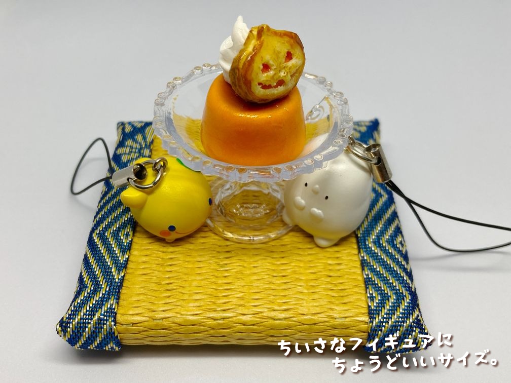 ミニチュアフード かぼちゃプリンA