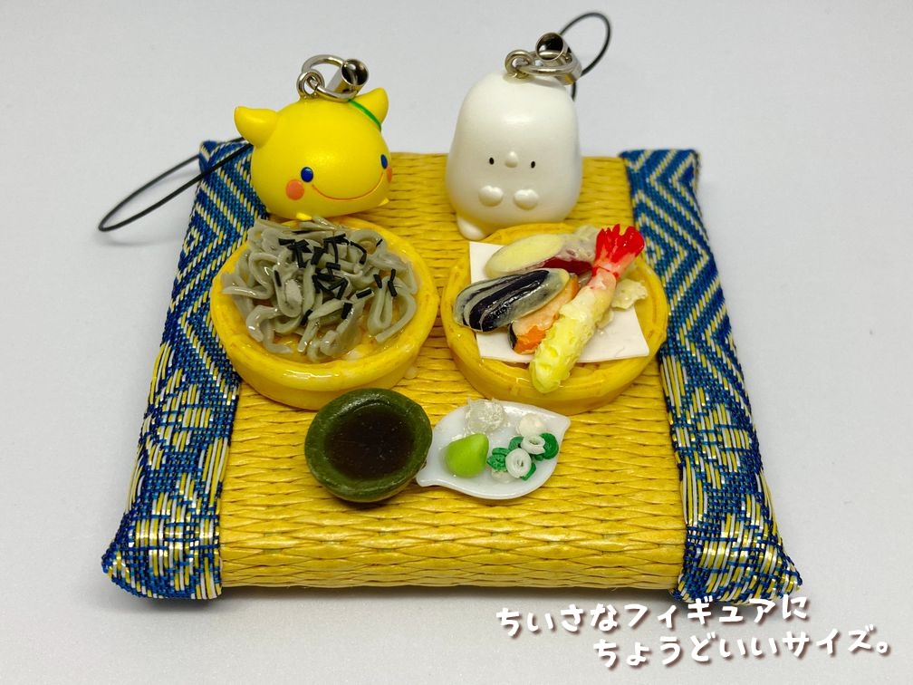 ミニチュアフード 天ざるそば改A