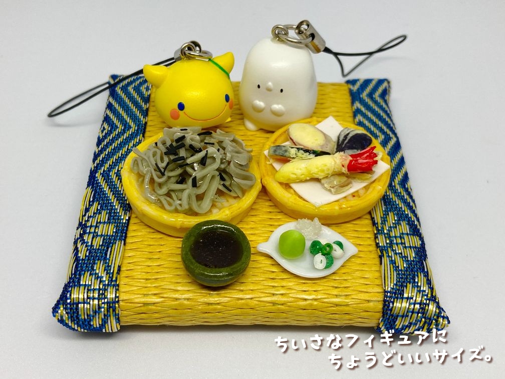 ミニチュアフード 天ざるそば改B