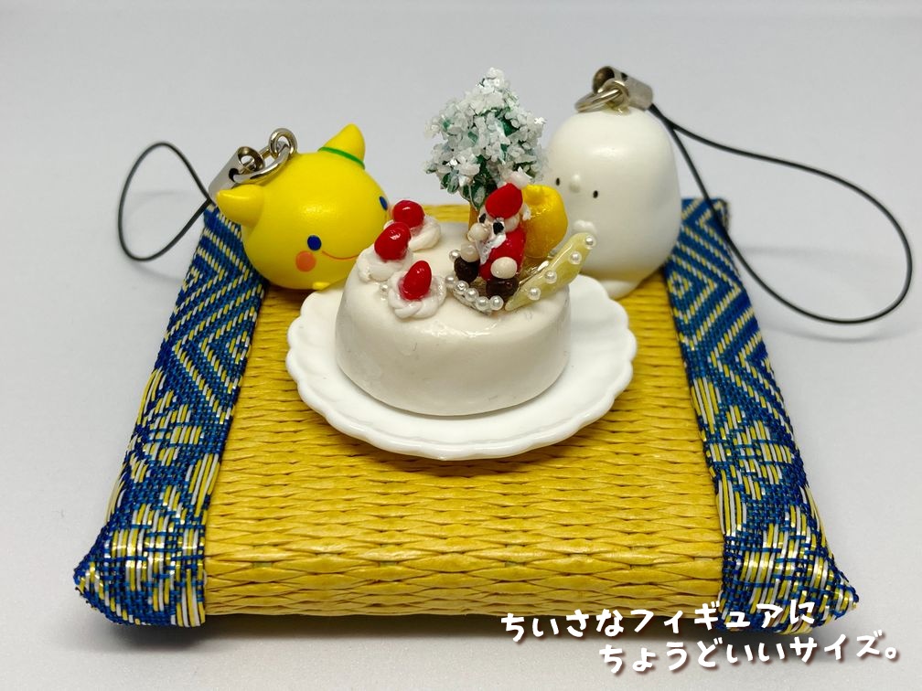ミニチュアフード クリスマスケーキB