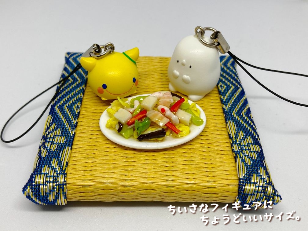 ミニチュアフード あんかけ焼きそばA