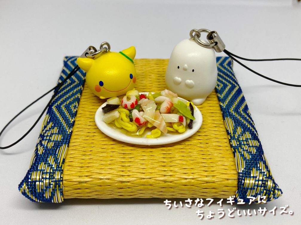 ミニチュアフード あんかけ焼きそばB