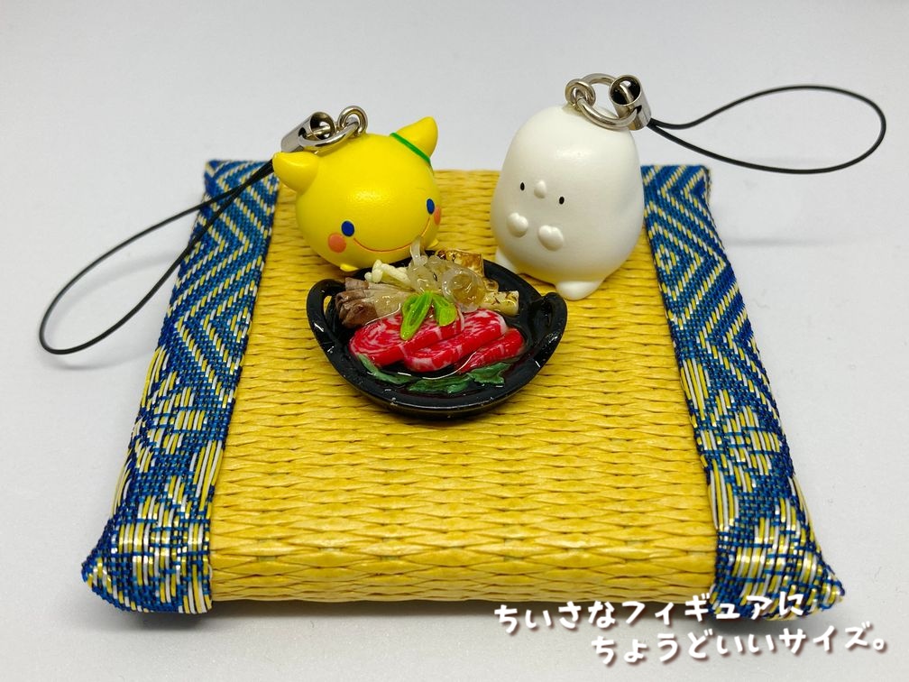 ミニチュアフード すき焼きC