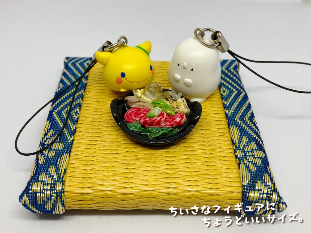 ミニチュアフード すき焼きD