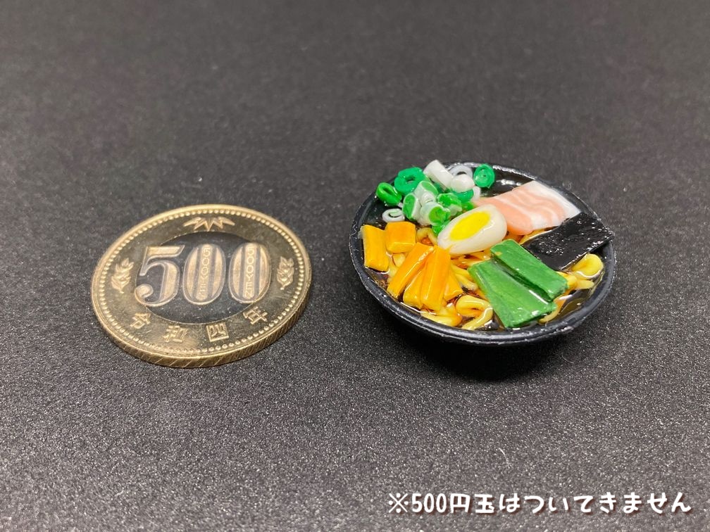 ミニチュアフード 田舎風ラーメンA