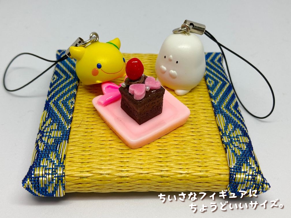 ミニチュアフード 四角いチョコケーキA