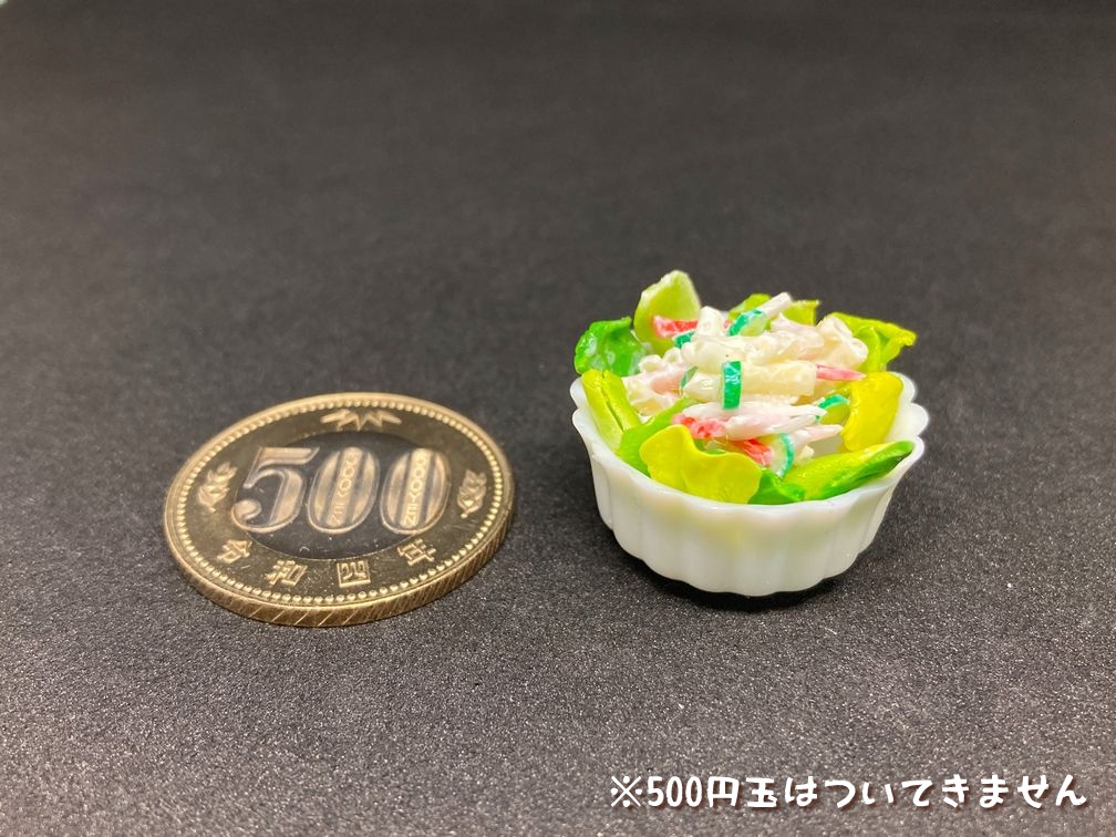 ミニチュアフード マカロニサラダA