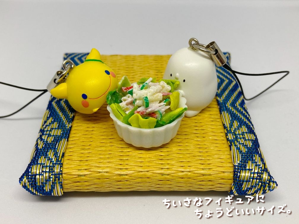 ミニチュアフード マカロニサラダA