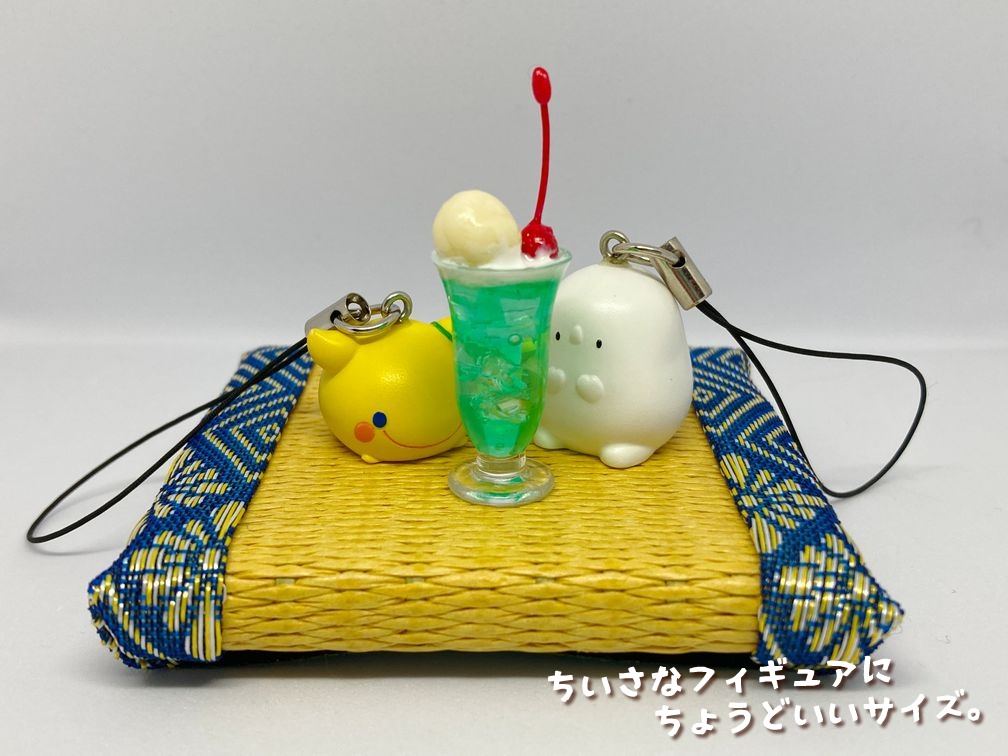 ミニチュアフード クリームソーダ緑A