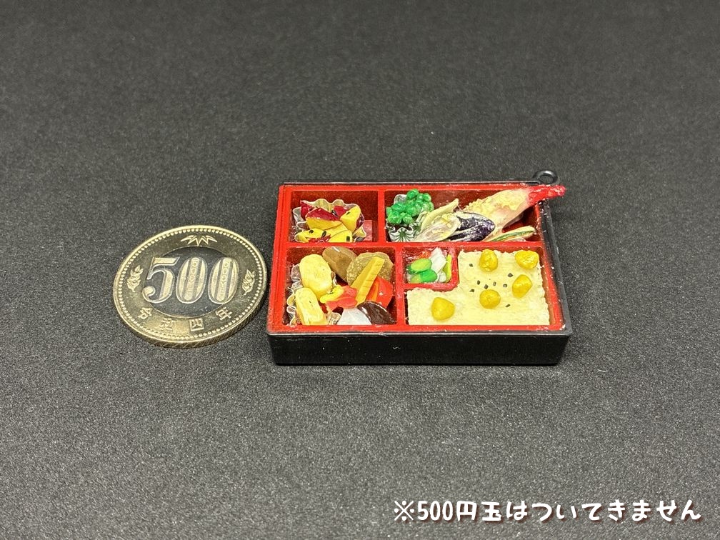 ミニチュアフード 栗ご飯弁当