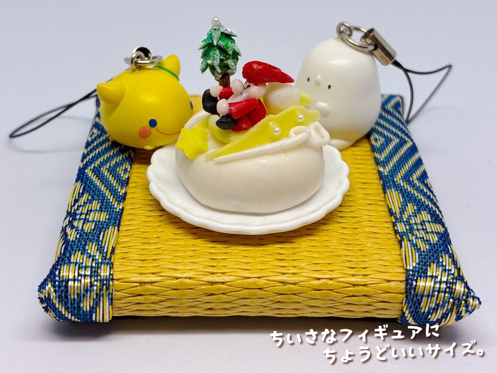 ミニチュアフード　クリスマスケーキ2025