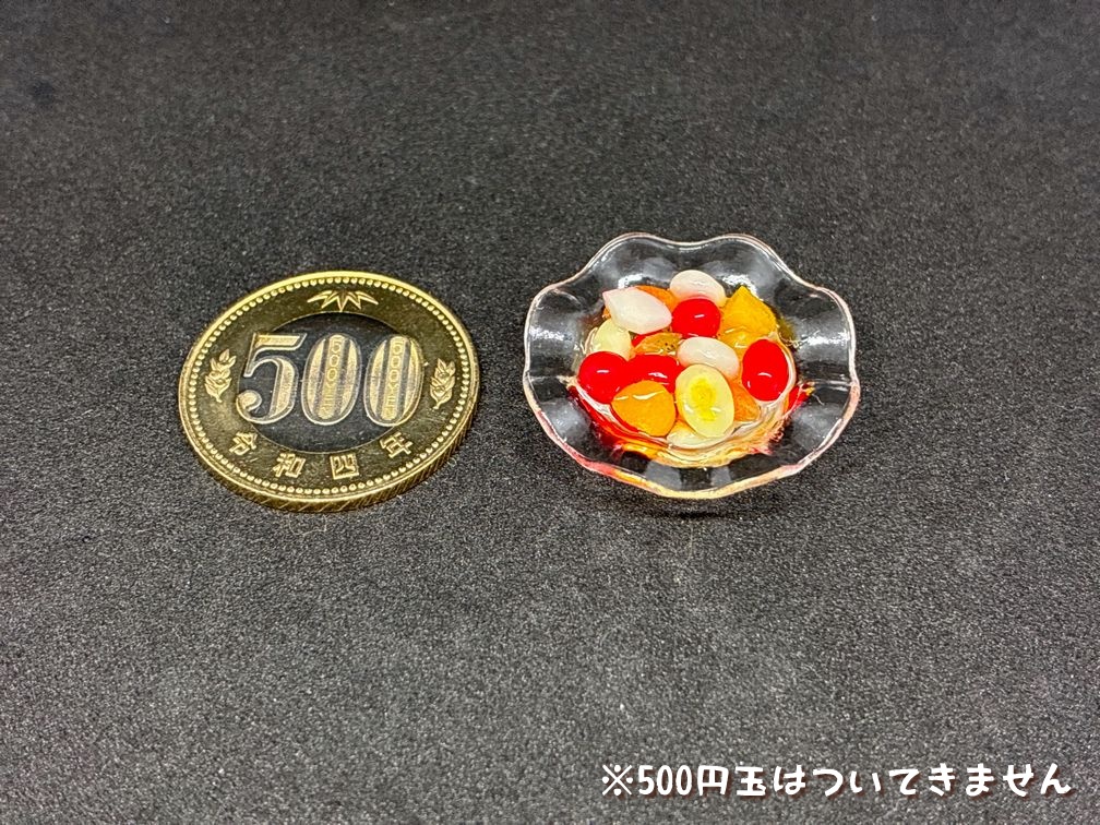 ミニチュアフード フルーツポンチA