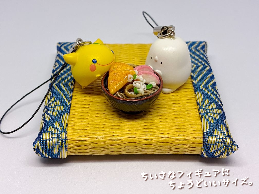 ミニチュアフード　きつねそばA