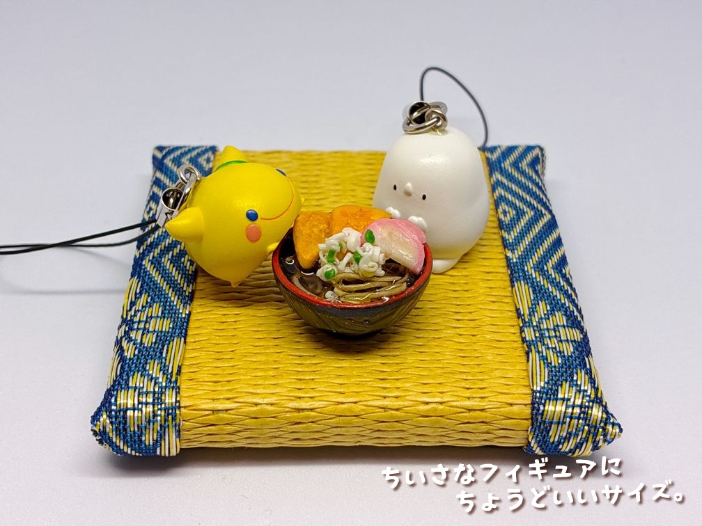 ミニチュアフード　きつねそばB