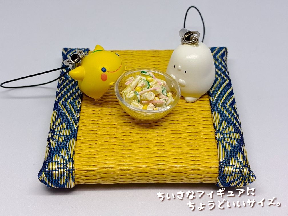 ミニチュアフード　マカロニサラダ