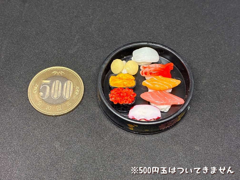 ミニチュアフード 寿司桶A