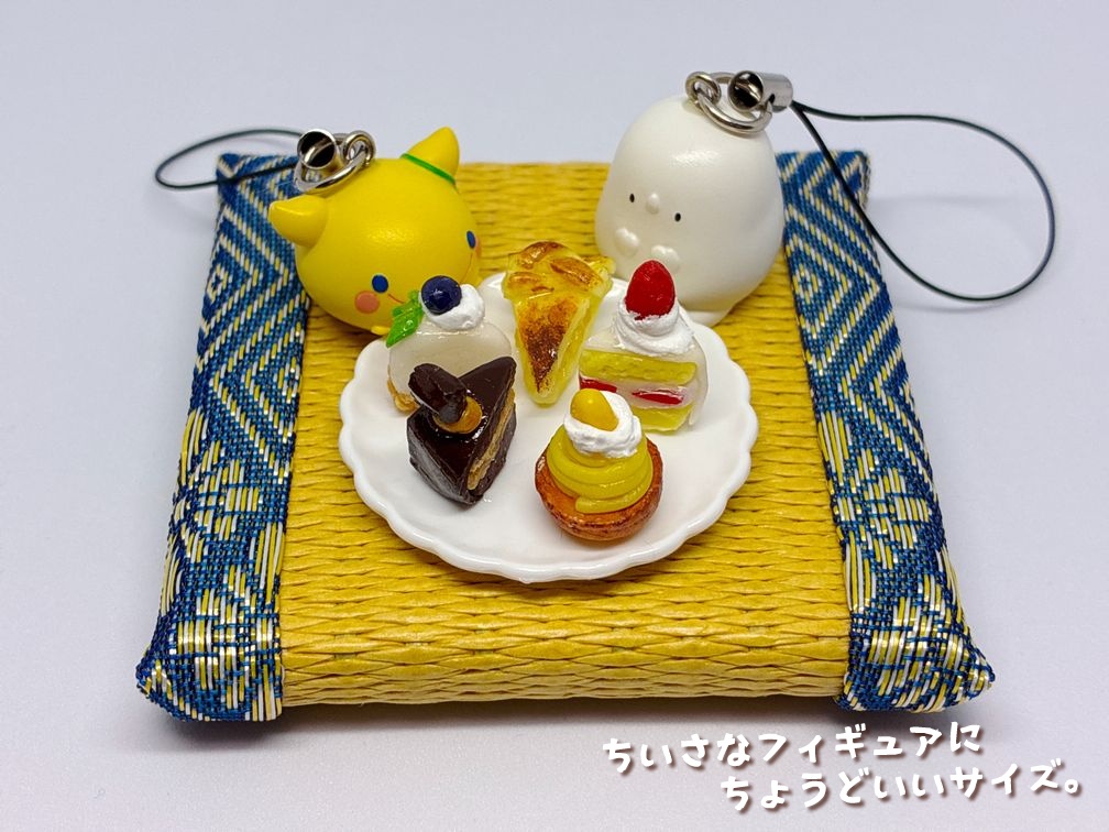 ミニチュアフード　ケーキセットC