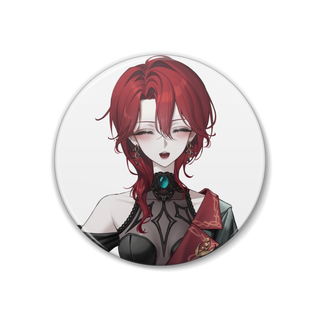 君影ツクヨ　缶バッジ