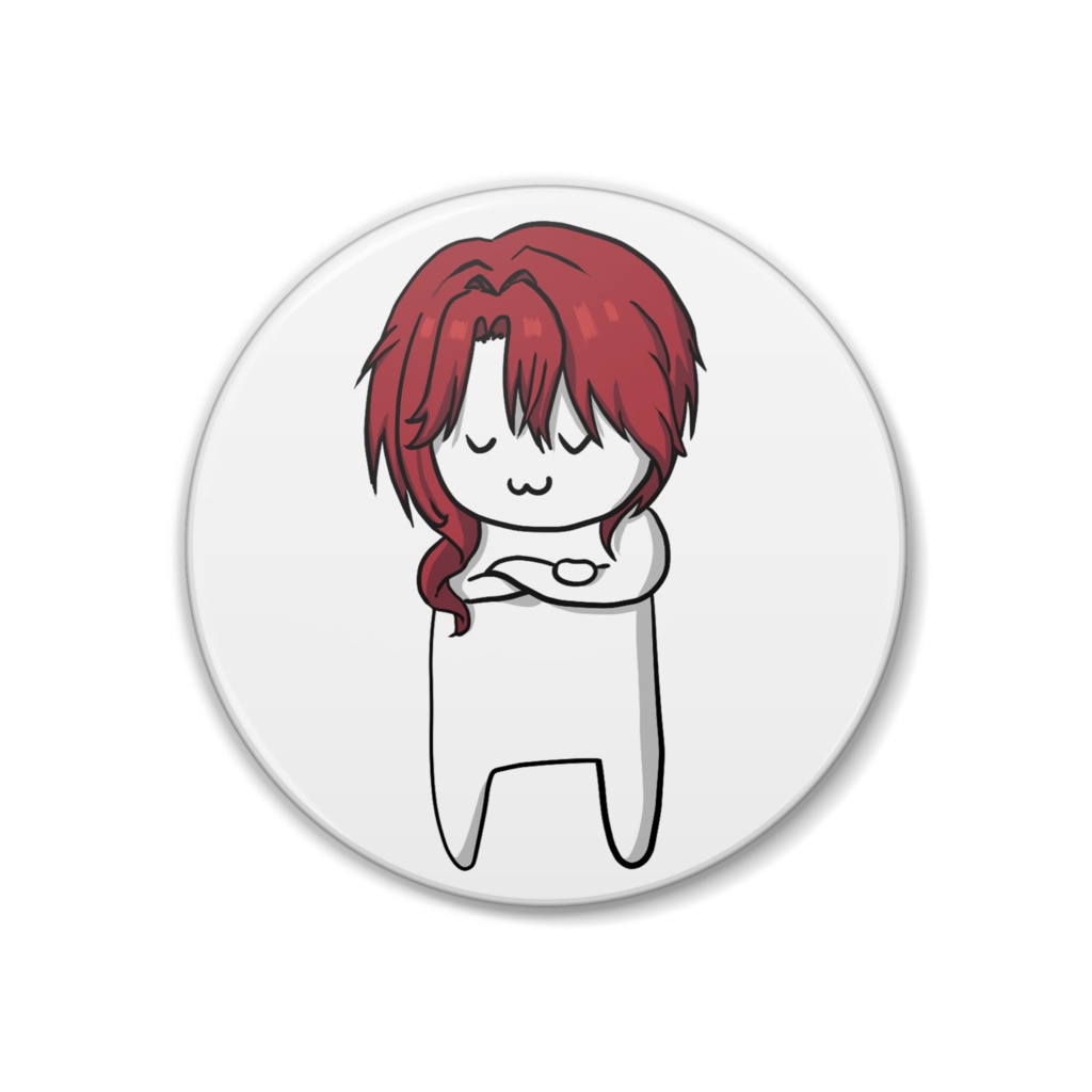 君影ツクヨ？　缶バッジ