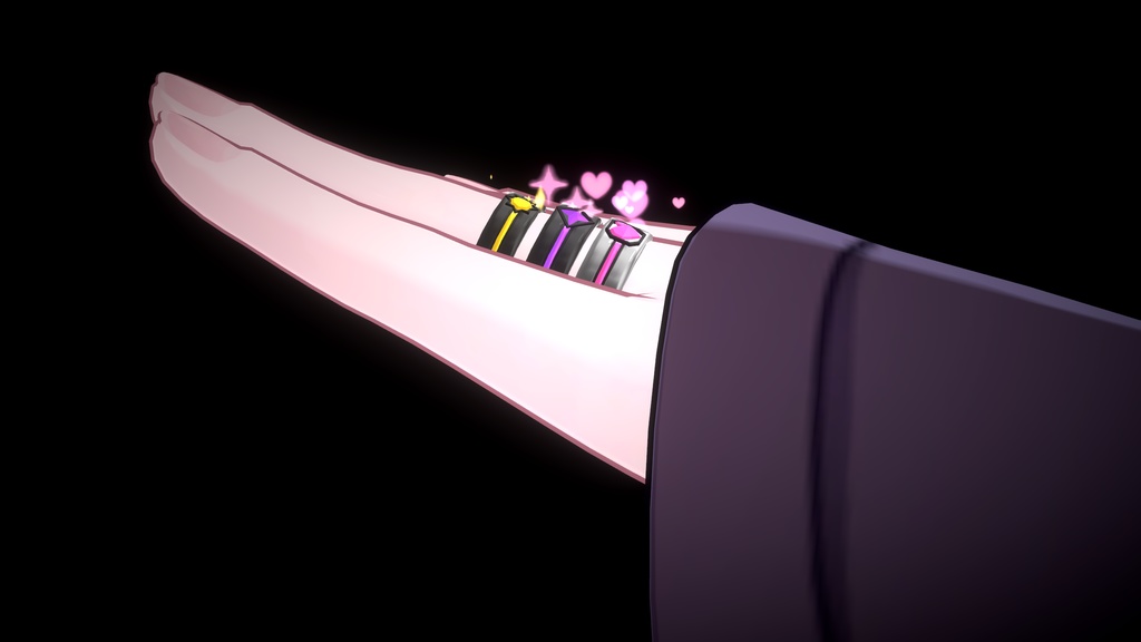 【オリジナル3Dモデル】Magic-Ring ~魔法の指輪~(マジック リング) MA対応