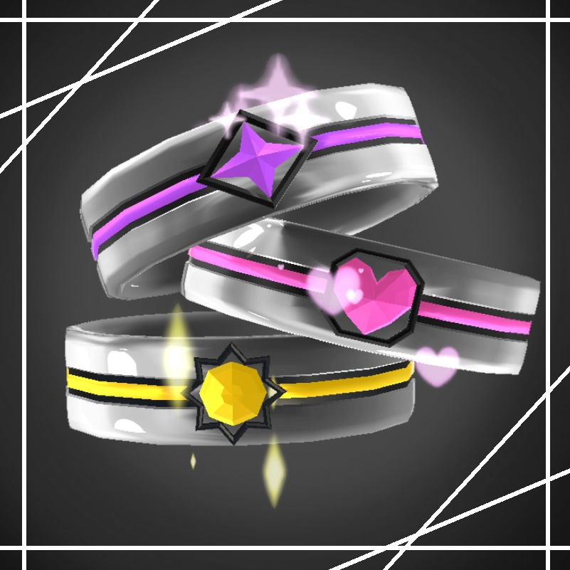 【オリジナル3Dモデル】Magic-Ring ~魔法の指輪~(マジック リング) MA対応