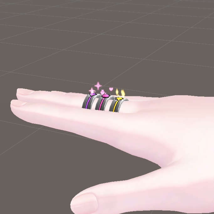 【オリジナル3Dモデル】Magic-Ring ~魔法の指輪~(マジック リング) MA対応