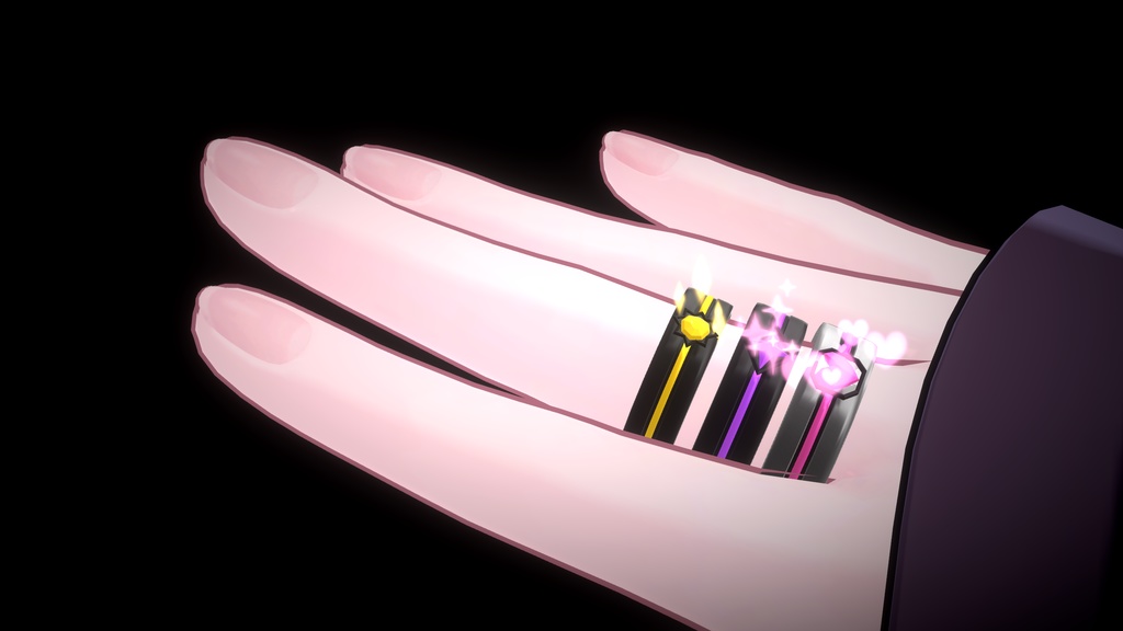 【オリジナル3Dモデル】Magic-Ring ~魔法の指輪~(マジック リング) MA対応