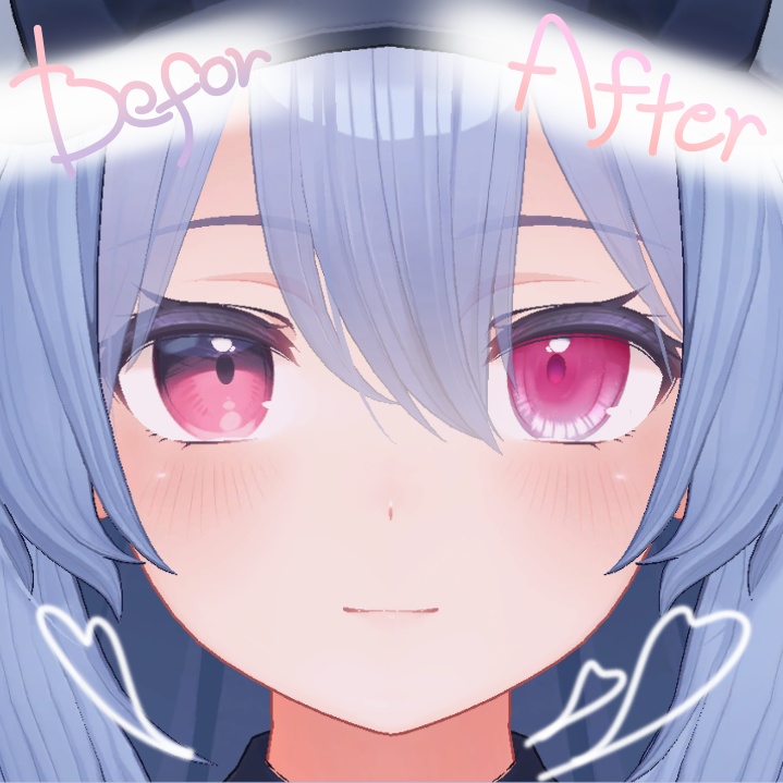 【Kikyo (桔梗) 対応】- Eye texture - ~Staring Eyes~