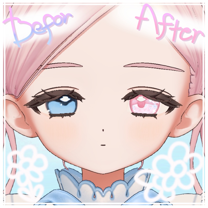 🌷セール!SAIL!🌷【Fyuett (フィユエ) 対応】 - Eye texture - ~ PastelCalm Eyes ~