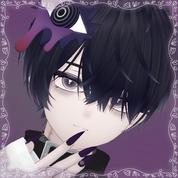【carre (キャレ) 対応】 - Eye texture - ~ QuietDarkness Eyes 2color ~