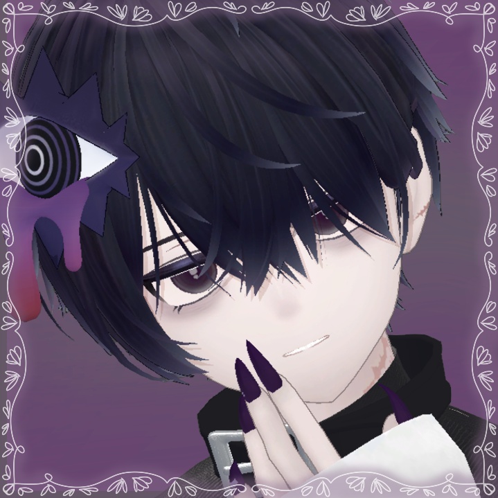 【carre (キャレ) 対応】 - Eye texture - ~ QuietDarkness Eyes 2color ~