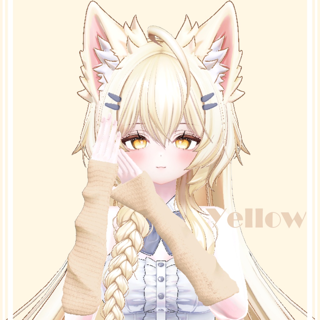 【Mayo(まよ)対応】Knitting ArmCover (アームカバー)【MA対応】