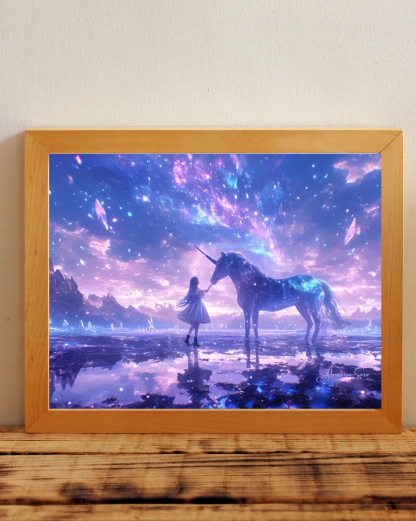 アイリス・ゲート〜再会〜 虹色のエネルギーで満たす守護アート(キャンバス)