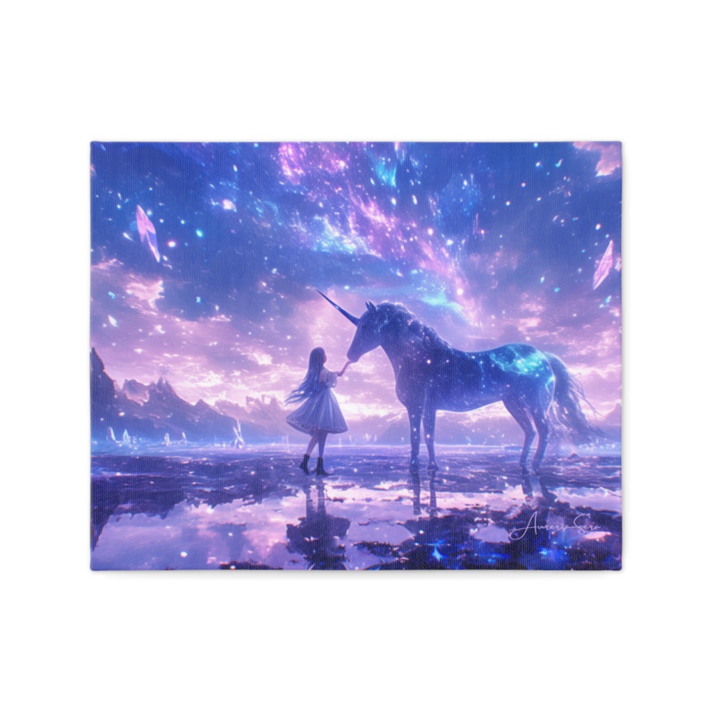 アイリス・ゲート〜再会〜 虹色のエネルギーで満たす守護アート(キャンバス)