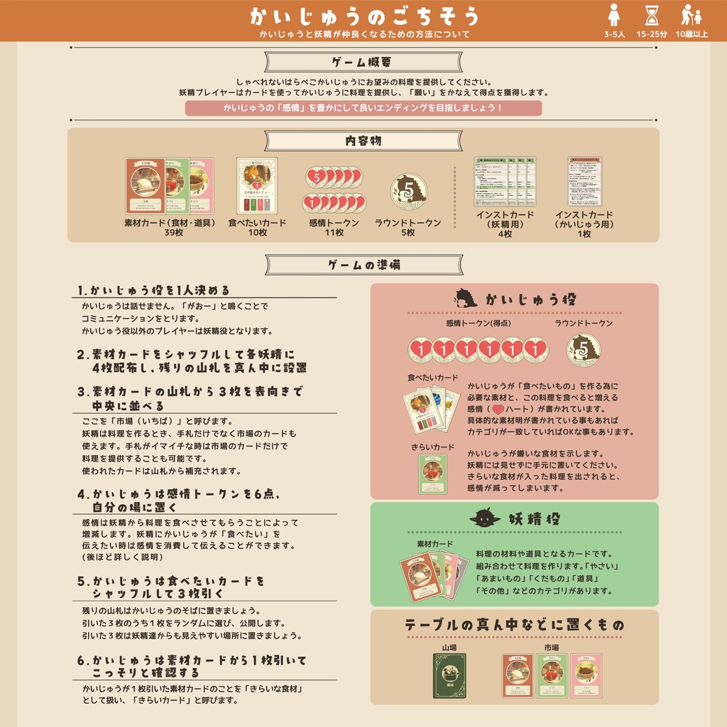 かいじゅうのごちそう
