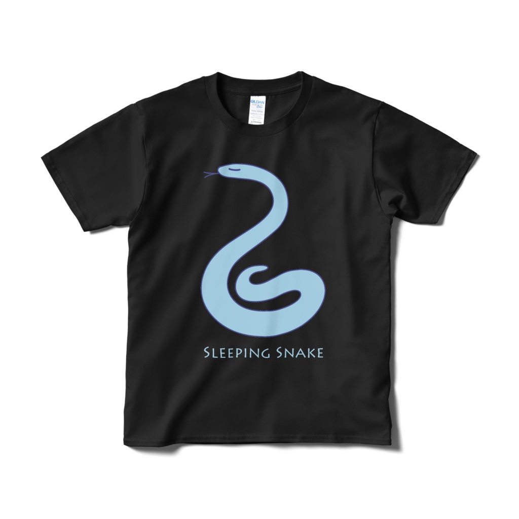 SLEEPING SNAKE T-Shirts BK 001